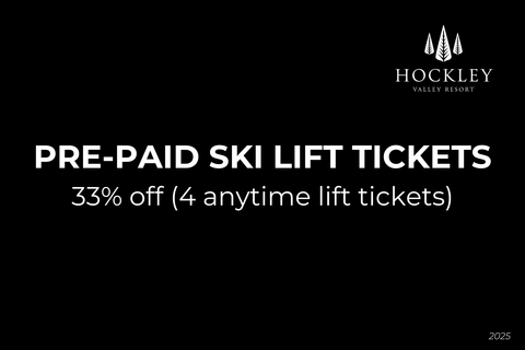 2025 Black Friday: 33% off Pre Paid Ski Lift Tickets