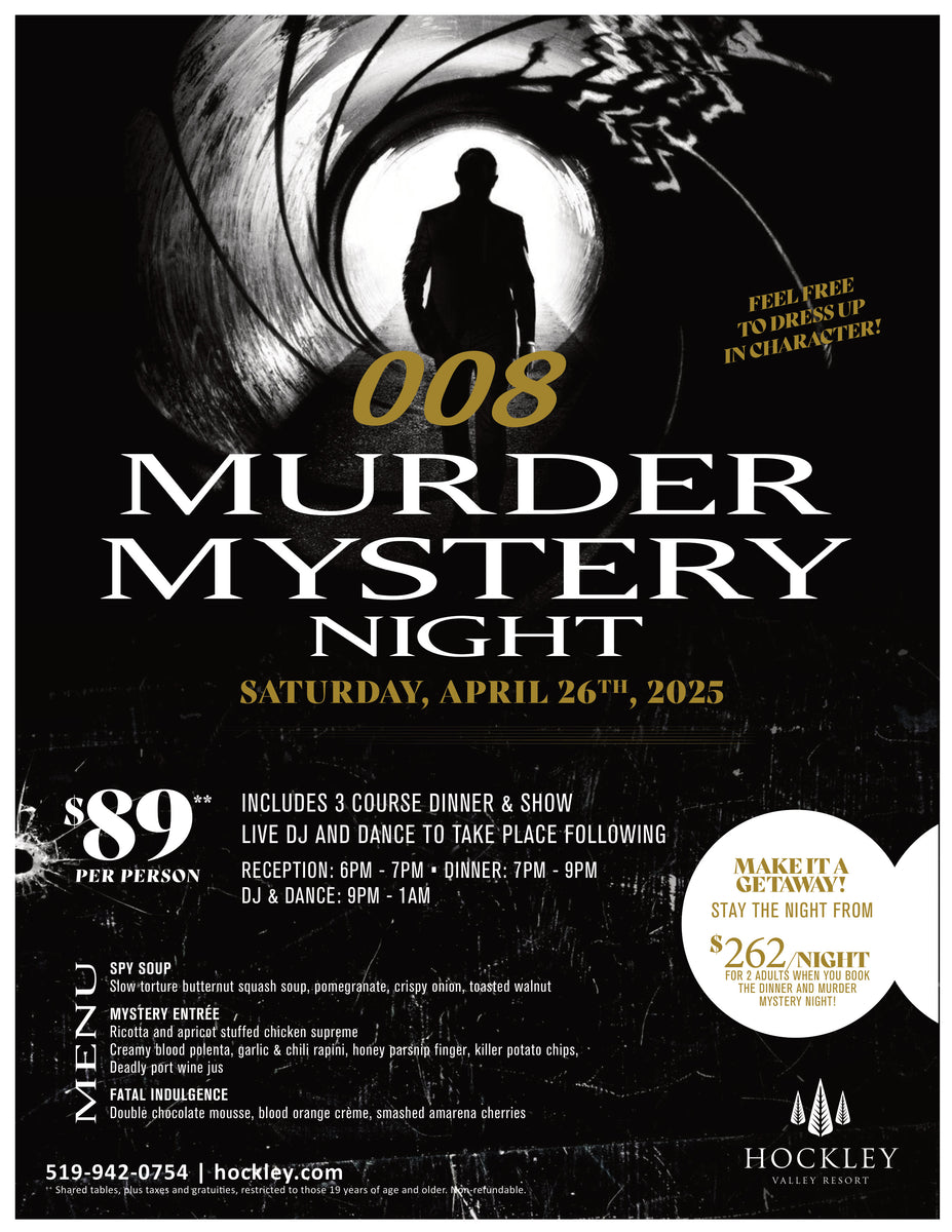 Murder Mystery Night – Hockley Valley Resort Shop