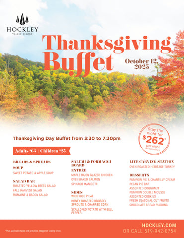 Thanksgiving Buffet 2025