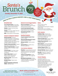Santa's Brunch - Sunday, December 17th, 2023